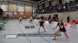 Český Těšín hostil nejlepší badmintonisty ČR kategorie U19