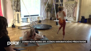 Zámek Nová Horka byl scénou akrobatického představení na motivy opery Leoše Janáčka