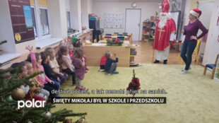 Święty Mikołaj był w szkole i przedszkolu