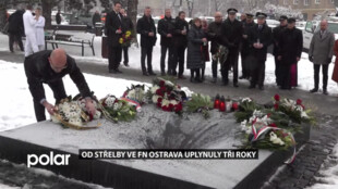 Od střelby ve FN Ostrava uplynuly 3 roky. Lidé vzpomínali na oběti tragédie