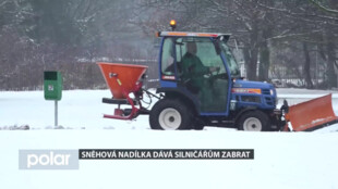 Zimní údržba v Ostravě-Jihu je v plném proudu. TS odklízejí sníh strojově i ručně