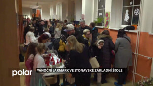 Vánoční jarmark ve stonavské základní škole