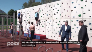 MS kraj modernizoval sportoviště svých škol