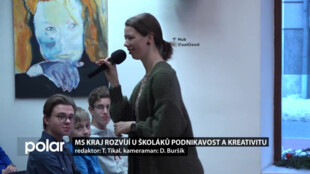 MS kraj rozvíjí u školáků podnikavost a kreativitu