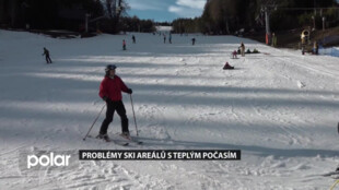Teplý leden ohrožuje ski areály v Jeseníkách. Některé přerušují, jiné omezují činnost