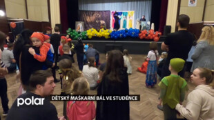 BEZ KOMENTÁŘE: Děti si ve Studénce užily svůj maškarní ples