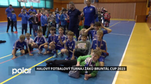 Halovým turnajem série Bruntál Cup 2023 zahájili nejmladší fotbalisté svou zimní přípravu