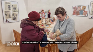 Lidé mohli přijít s panenkami do poradny na frýdecký zámek