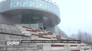 Nábřeží Ostravice v centru opět zkrásnělo. Ostrava chce propojit nový univerzitní kampus a řeku