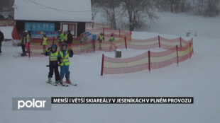 Také menší skiareály v Jeseníkách se po nucené pauze opět rozjely do plného provozu