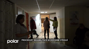 Procedury rehabilitace v havířovské nemocnici se dočasně přestěhují