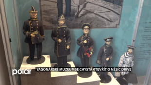 Vagonářské muzeum se chystá otevřít o měsíc dříve,  návštěvníky přivítá už v březnu