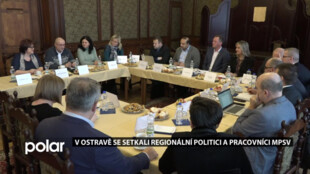 Setkání regionálních politiků MSK a pracovníků Ministerstva práce a sociálních věcí