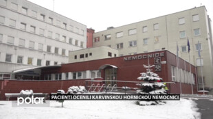 Karvinská hornická nemocnice je podle hospitalizovaných pacientů nejlepší českou nemocnicí