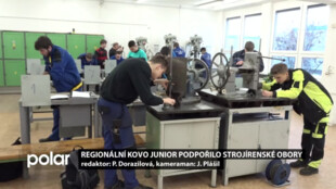 Regionální kolo soutěže KOVO junior podpořilo strojírenské obory