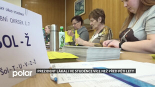 Prezident lákal i voliče ve Studénce více než před pěti lety