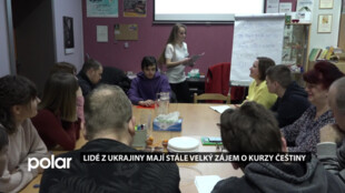 Lidé z Ukrajiny mají stále velký zájem o kurzy češtiny