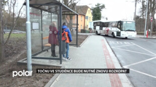 Novou autobusovou točnu ve Studénce bude nutné znovu rozkopat