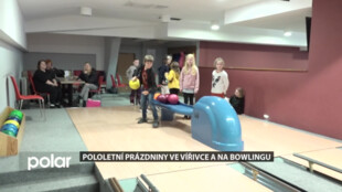 Pololetní prázdniny mohly děti ve Studénce prožít ve vířivce a na bowlingu