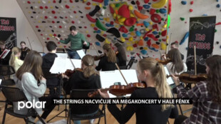 The Strings nacvičuje na megakoncert i v nové sportovní hale Fénix