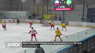 Nový Jičín hostí turnaj reprezentací juniorů České republiky, Finska a Švédska