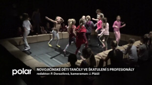 Novojičínské děti tančily v představení Škatulení s profesionály