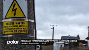 I 16 hodin bez elektřiny, Těrličané chtějí spolehlivější vedení