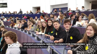 Studenti karvinského gymnázia sbírali zkušenosti ve Štrasburku