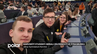 Studenti karvinského gymnázia sbírali zkušenosti ve Štrasburku, navštívili i jiná města