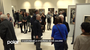 V Karviné byla otevřena nová galerie výstavou Oldřicha Kodeše