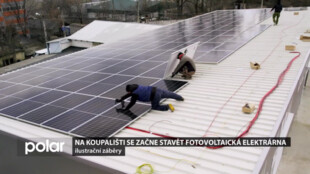 Na havířovském koupališti se začne v letošním roce stavět fotovoltaická elektrárna