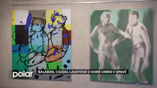 Balabán, Csudai, Lasotová vystavují v Domě umění v Opavě