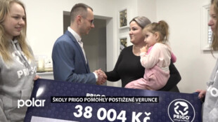 Školy PRIGO pomohly postižené Verunce. Může častěji rehabilitovat