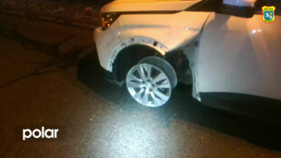 Opilá řidička jela Ostravou po ráfku, druhou pneumatiku měla proraženou