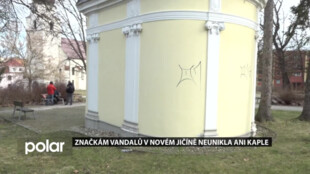 Značkám vandalů v Novém Jičíně neunikla ani kaple v Janáčkových sadech