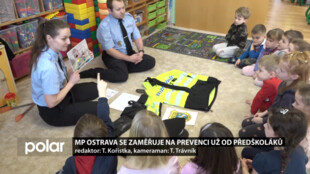 Strážníci z Ostravy učí děti bezpečnost. Začínají už v mateřských školách