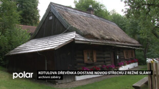 Nejstarší roubenka Kotulova dřevěnka v Havířově bude mít novou slaměnou střechu