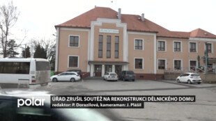 Úřad zrušil soutěž na rekonstrukci Dělnického domu, uznal námitku týkající se referencí