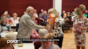 V Rychvaldě při společném setkání gratulovali jubilantům