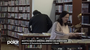 Motto čtenářského měsíce března: Zpátky do knihoven