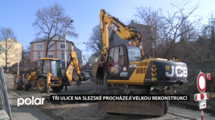Oprava kanalizace i komunikací, Slezská Ostrava zahájila náročnou rekonstrukci tří ulic