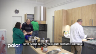 Nová cvičná kuchyň pro klienty chráněného bydlení Charity Opava