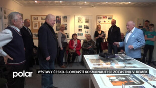 Výstavy Česko-slovenští kosmonauti se v Havířově zúčastnil i Vladimír Remek