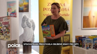 Spisovatelka představila ve Slezskoostravské galerii oblíbené knihy pro děti