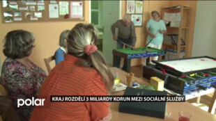 Kraj rozdělí 3 mld. kč mezi poskytovatele sociálních služeb. O 300 milionů více, než o rok dříve