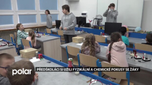 Bruntálští předškoláci navštěvují 1. ZŠ, kde pro ně žáci připravují rematické dny