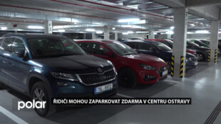 Řidiči mohou zaparkovat v centru Ostravy. Parkoviště pod univerzitou je prozatím zdarma