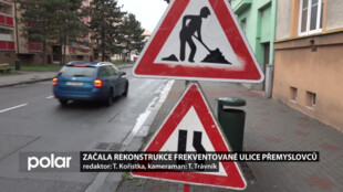 Začala rekonstrukce frekventované silnice v Ostravě. Je nutné vyměnit vodovod a kanalizaci