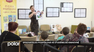 BEZ KOMENTÁŘE: Spisovatelka Pospíšilová představovala dětem zábavné knížky pro radost