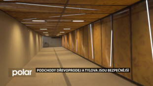 Podchody Dřevoprodej a Tylova v Ostravě Jihu jsou po rekonstrukci modernější, bezpečnější a atraktivnější